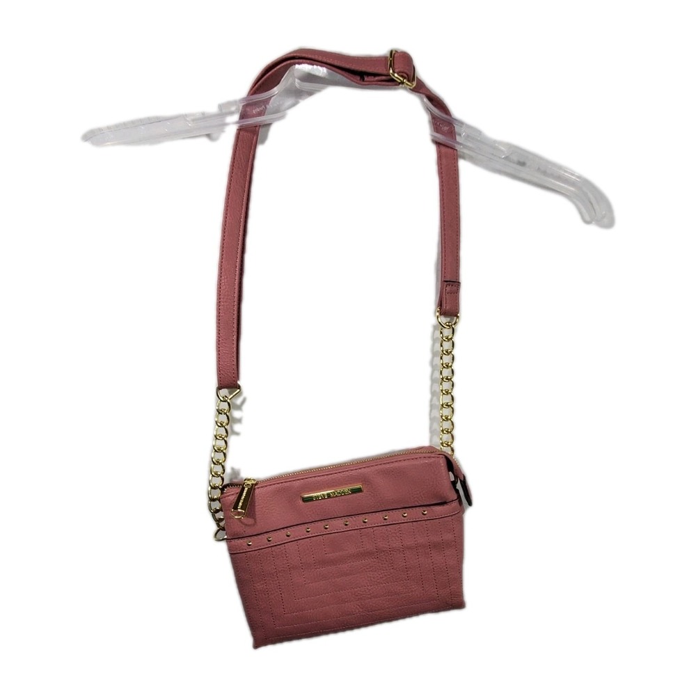 Steven Madden Shoulder Purse Bag Pink 9x6.5 Clean